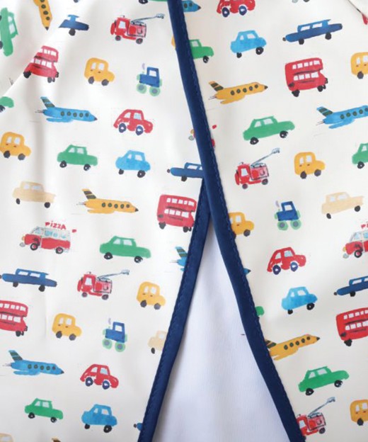 Diane Cunnington - fashion illustration and textile design. LE PETIT SOUK Vehicle watercolor pattern for kids accessories