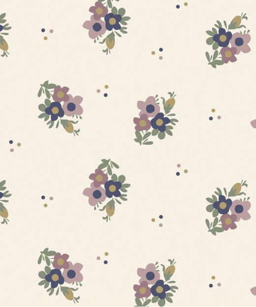 Diane Cunnington - fashion illustration and textile design. Les lutins Les lutins - Floral all over pattern for kidswear.